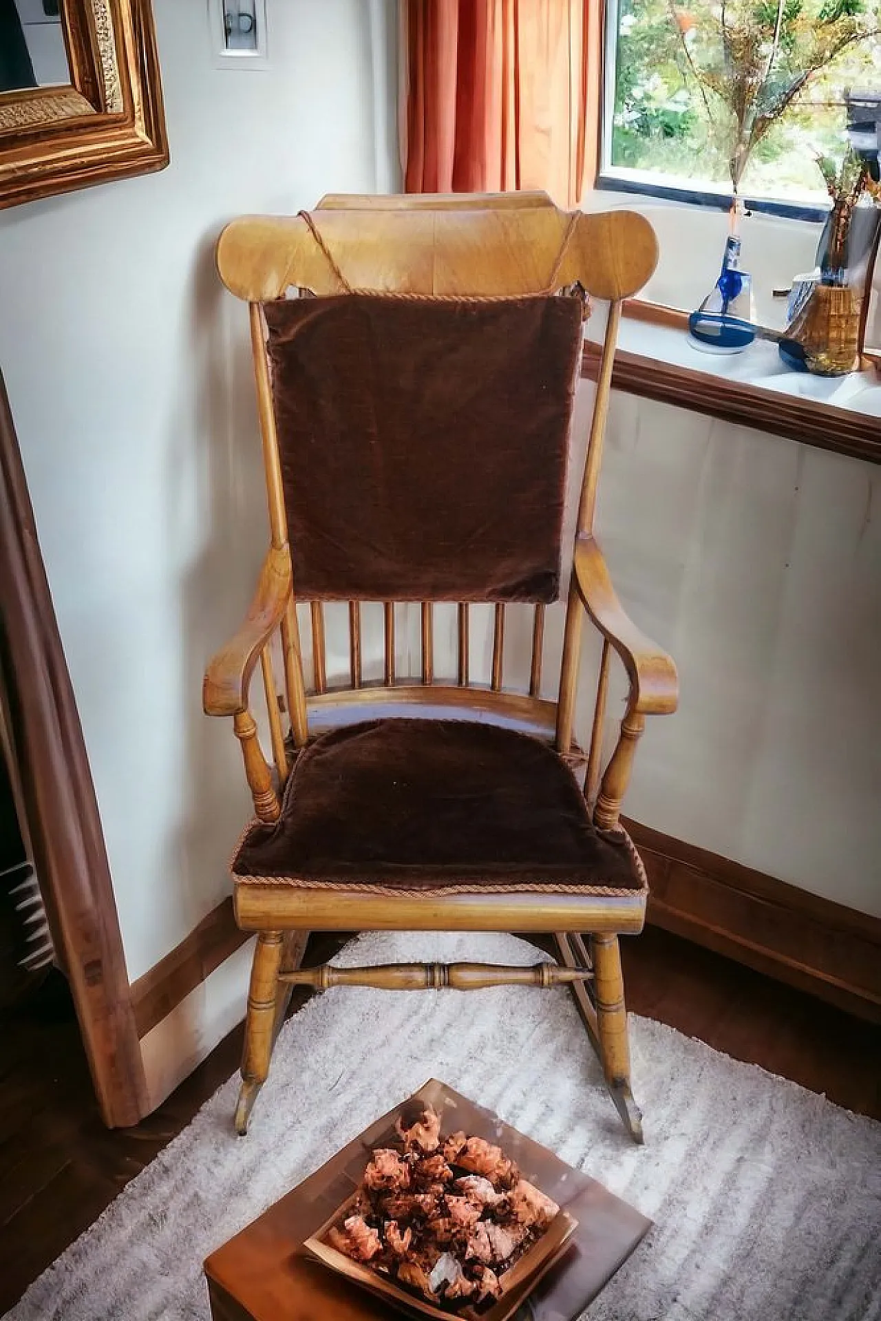 Sedia a dondolo della nonna, anni '50 3