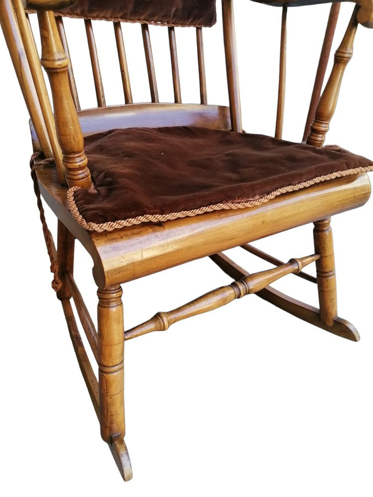 Sedia a dondolo della nonna, anni '50 5