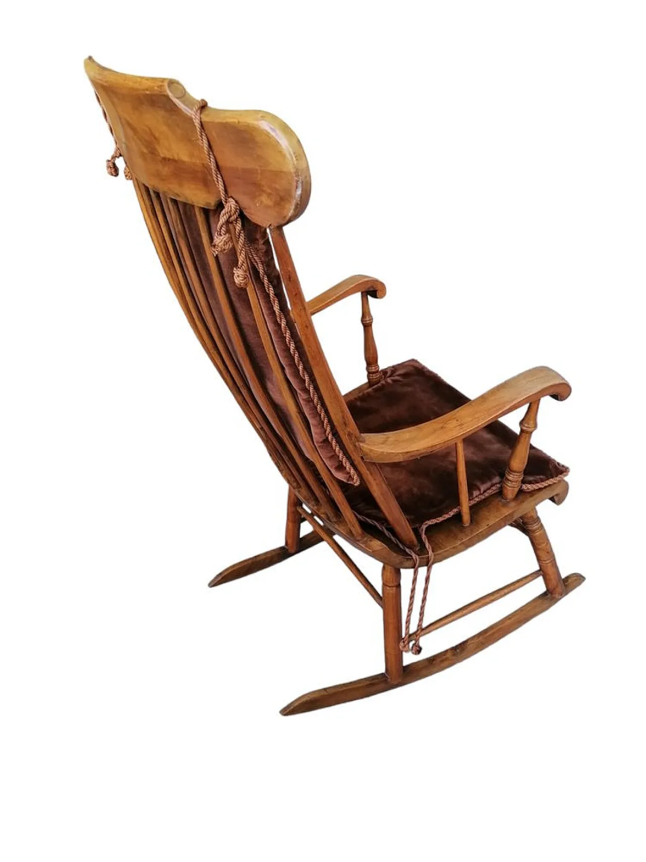 Sedia a dondolo della nonna, anni '50 6