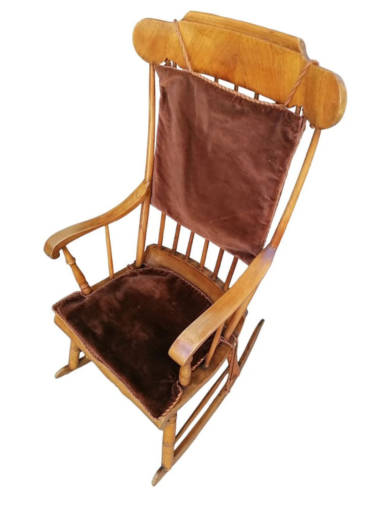 Sedia a dondolo della nonna, anni '50 9