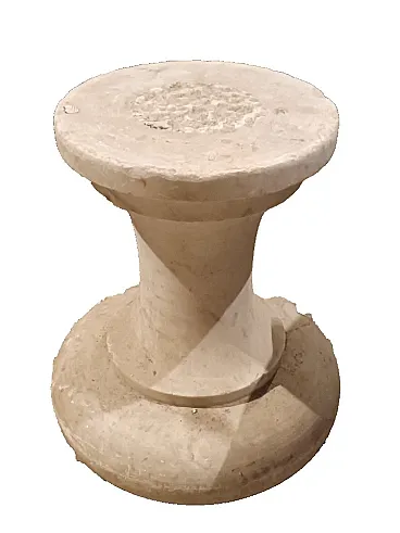 Base in marmo bianco di Carrara, '800