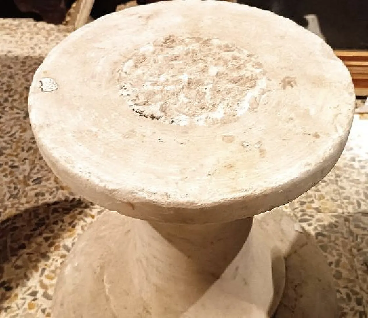 Base in marmo bianco di Carrara, '800 6