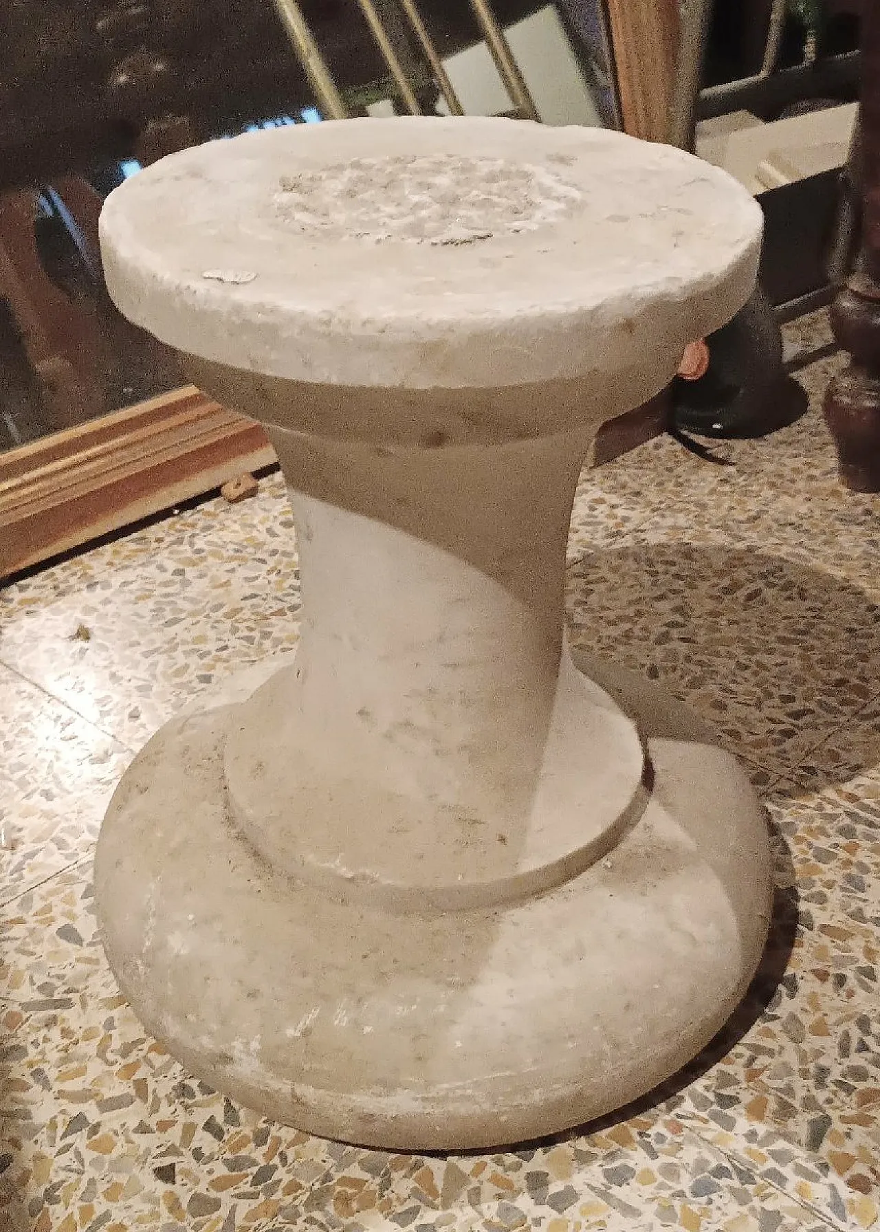 Base in marmo bianco di Carrara, '800 8