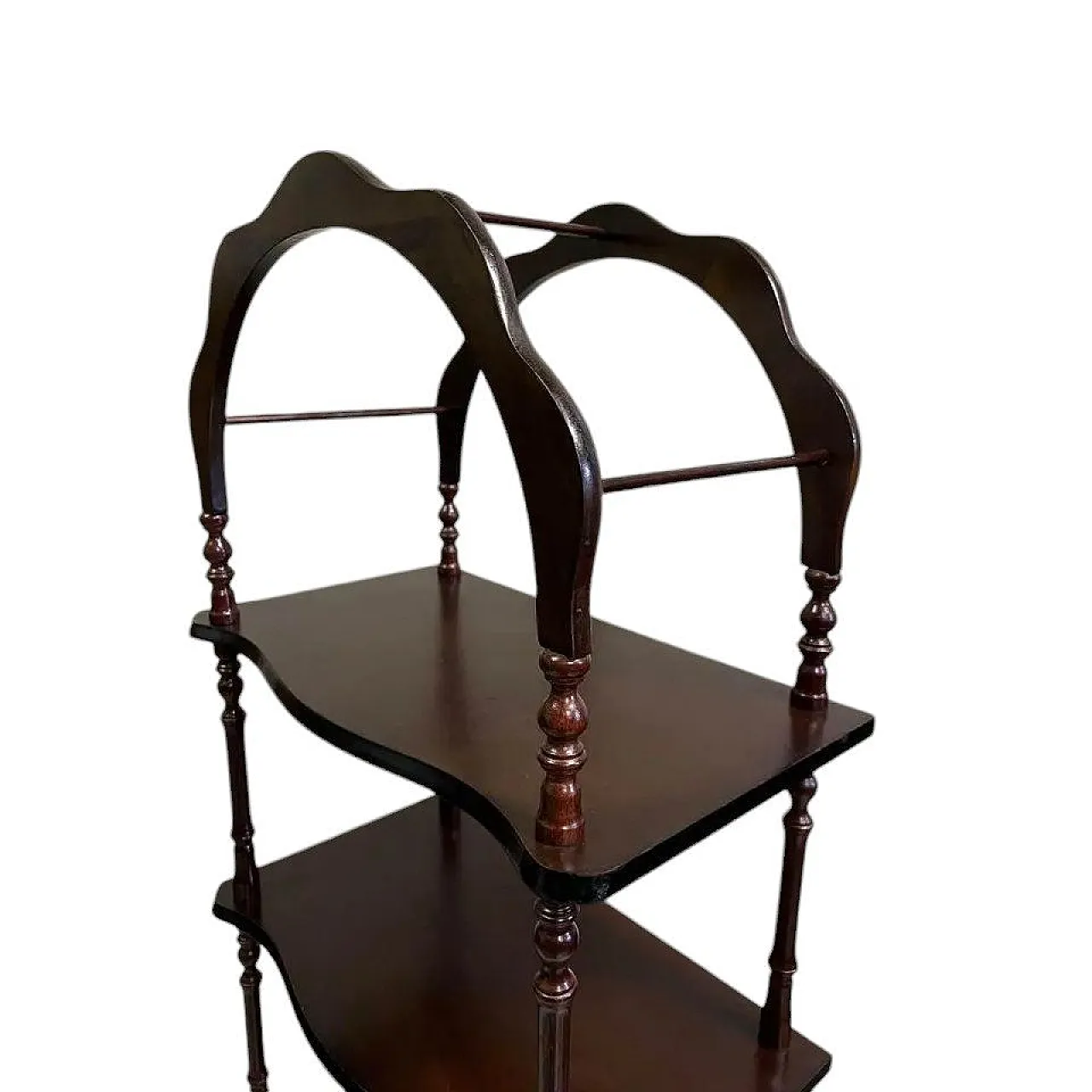 Libreria vittoriana in mogano, fine '800 2