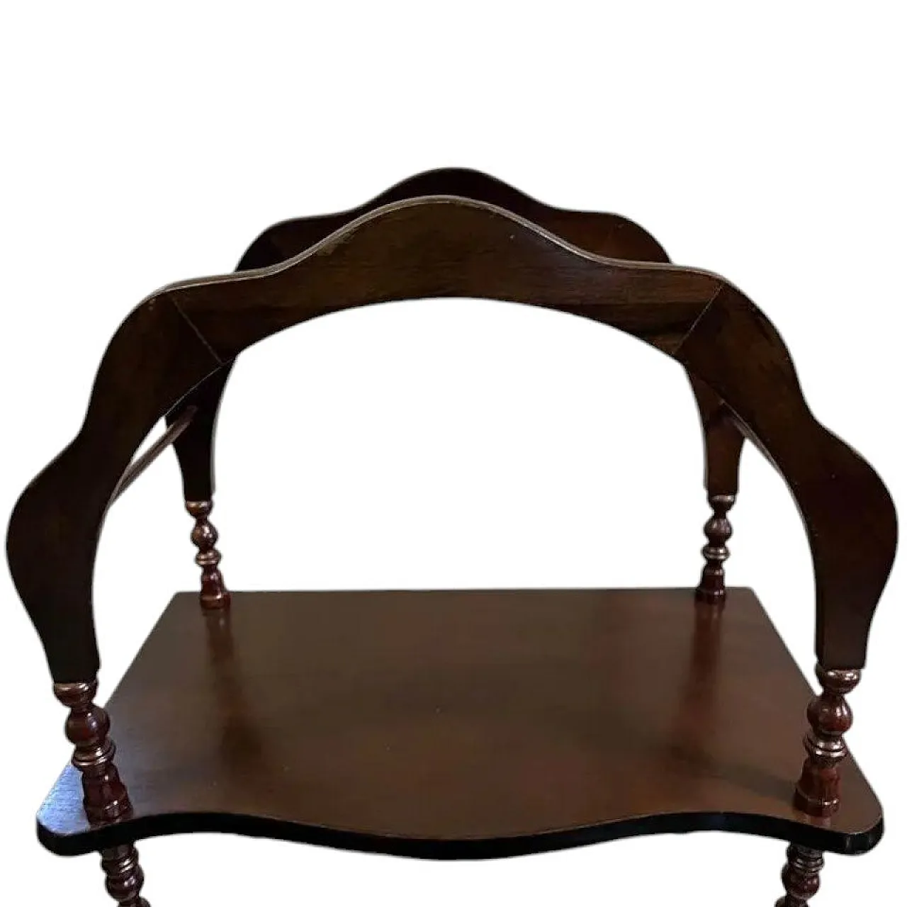 Libreria vittoriana in mogano, fine '800 4