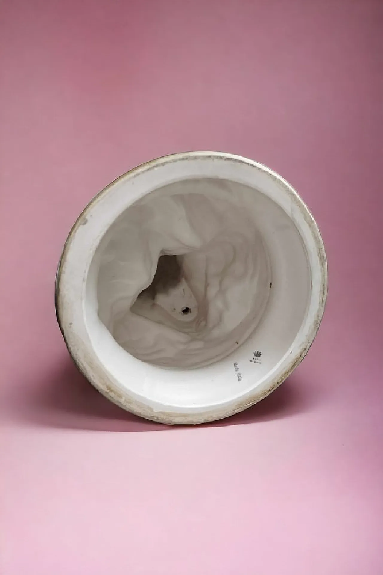 Statuetta di Capodimonte Gruppo di ragazzi con agnello e cane, 1890 16