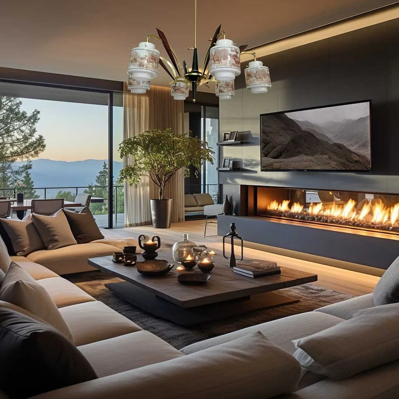 Lampadario diffusori in vetro opalino stile Stilnovo, anni '50 3