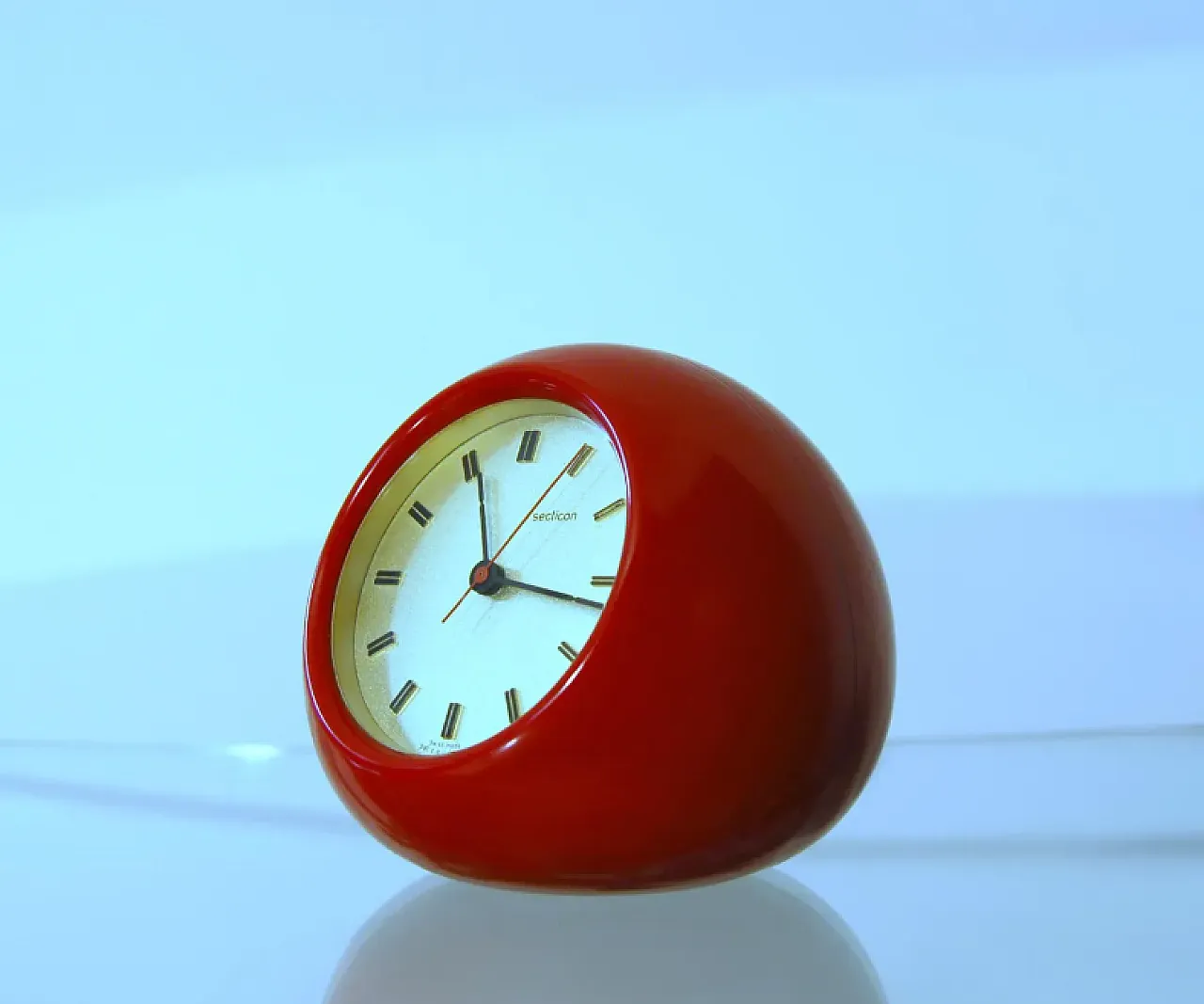 Table clock mod. T2 -di A. Mangiarotti, anni '50 1