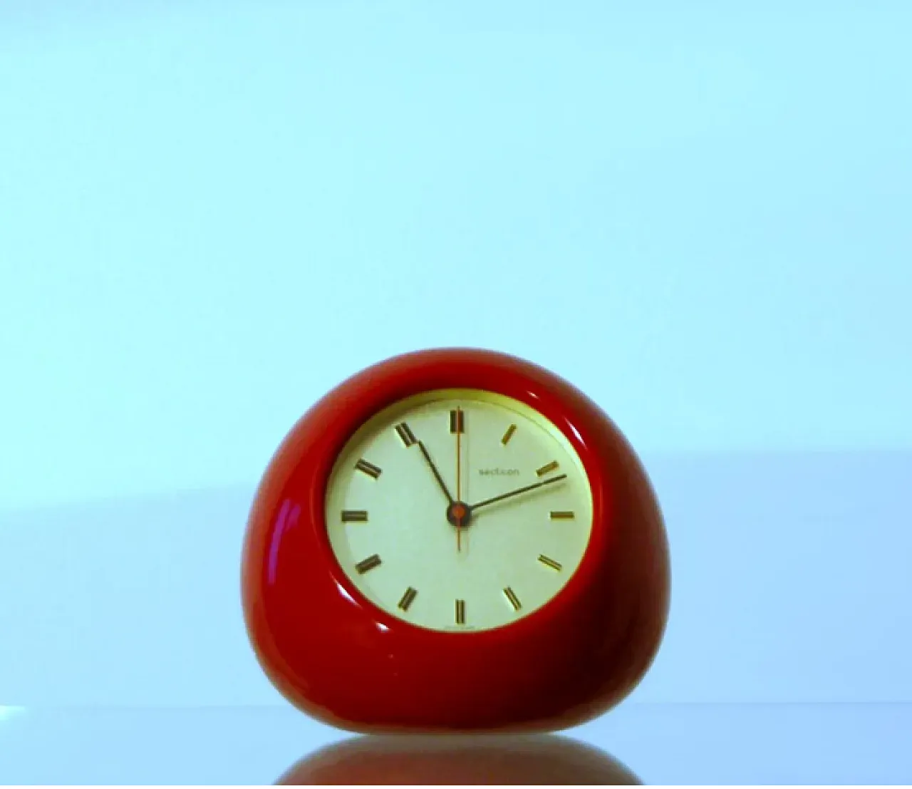 Table clock mod. T2 -di A. Mangiarotti, anni '50 3