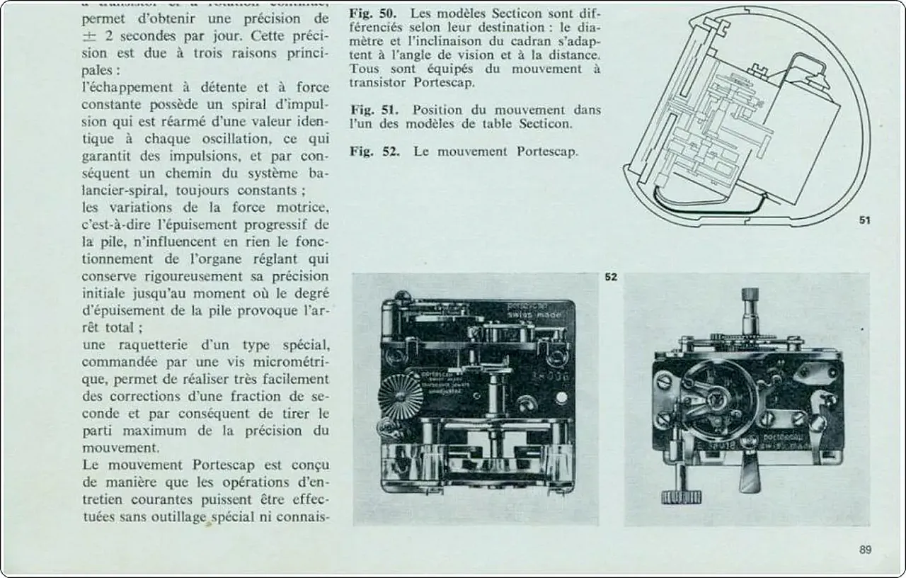 Table clock mod. T2 -di A. Mangiarotti, anni '50 14