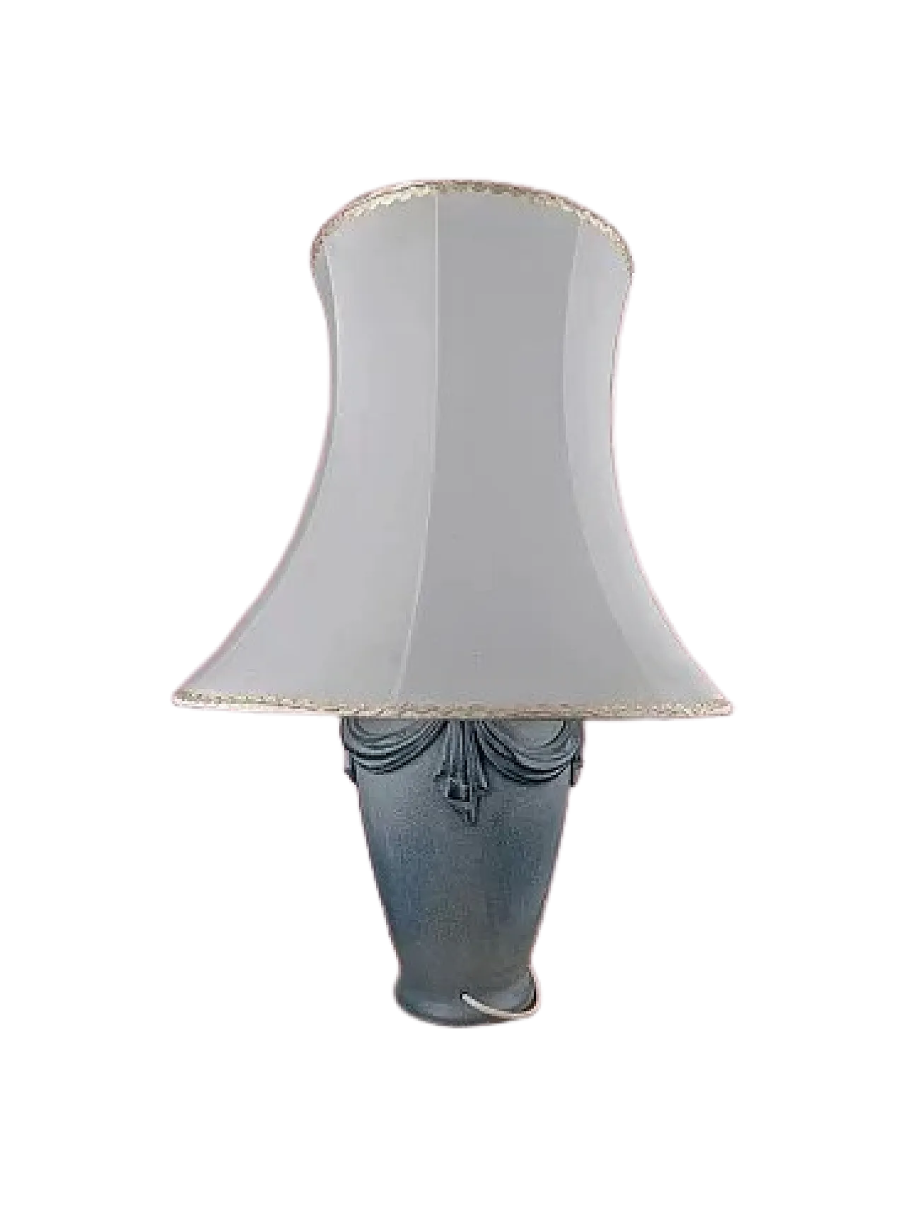 Lampada da tavolo grande Art Nouveau, anni '70 11