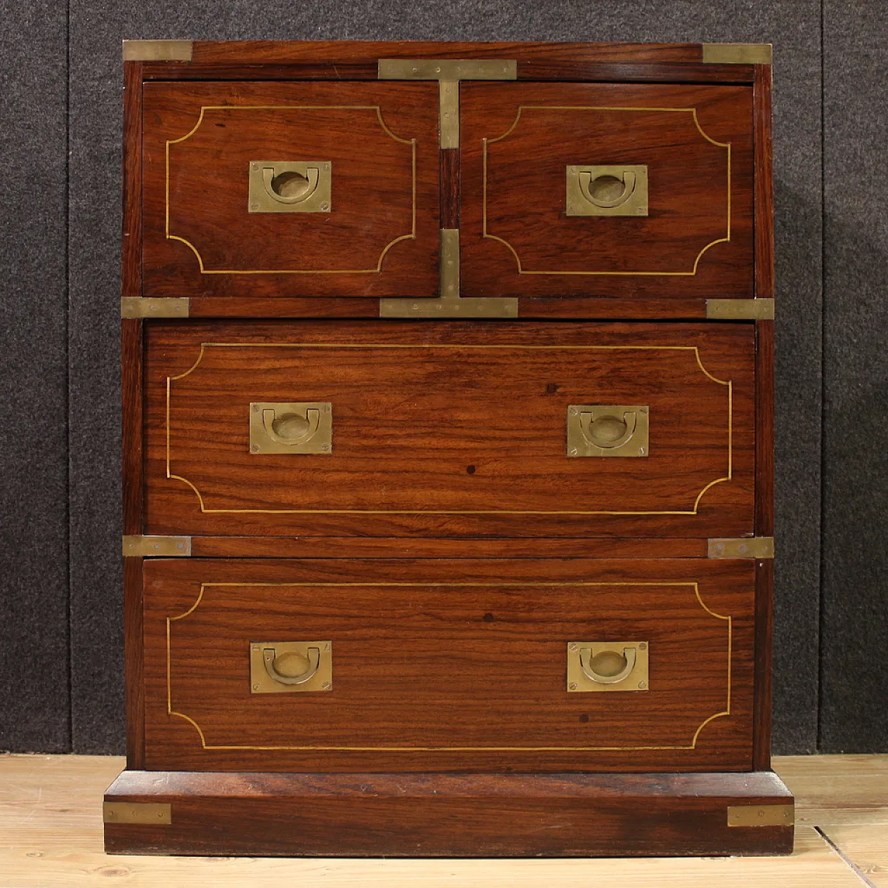 Coppia di cassettoni nautici inglesi, '900 9