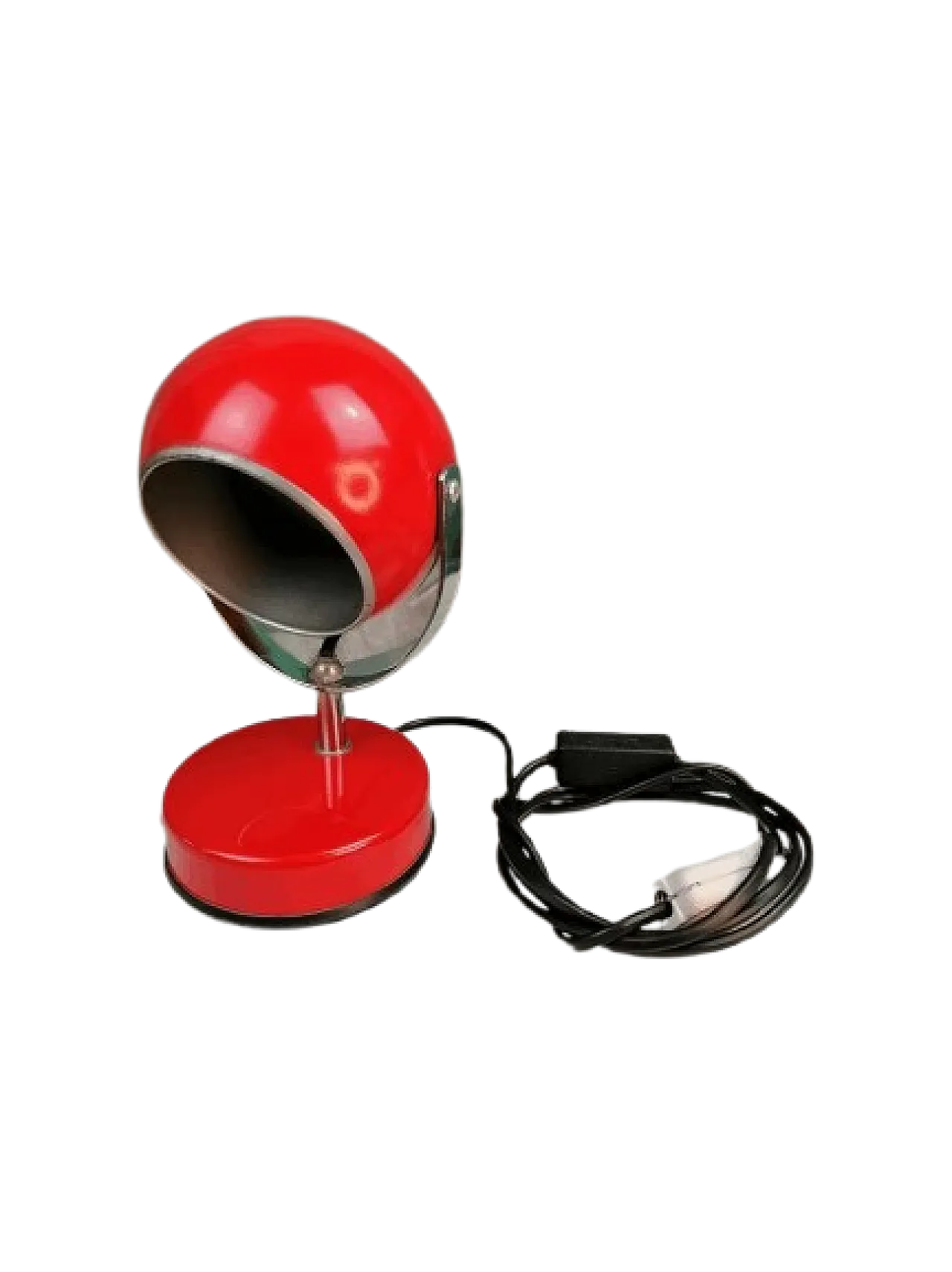 Lampada da tavolo Space Age Eyeball di Veneta Lumi, anni '70 8