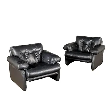 Coppia di poltrone Coronado di Afra & Tobia Scarpa per C&B, anni '70