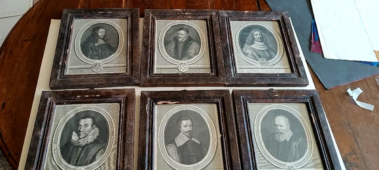 6 Incisioni con cornici, '700 2