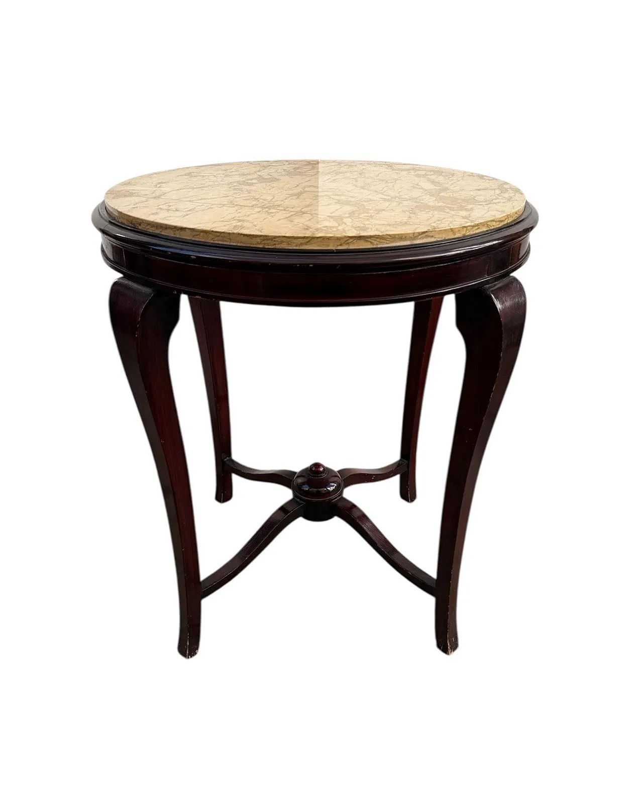 Wooden vanity table with marble top, late 18th century 3