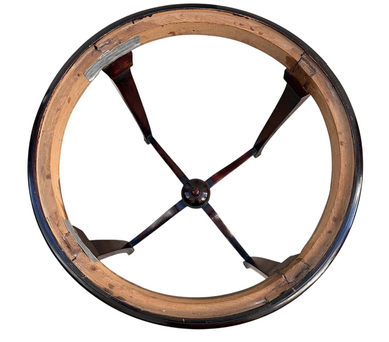 Wooden vanity table with marble top, late 18th century 6