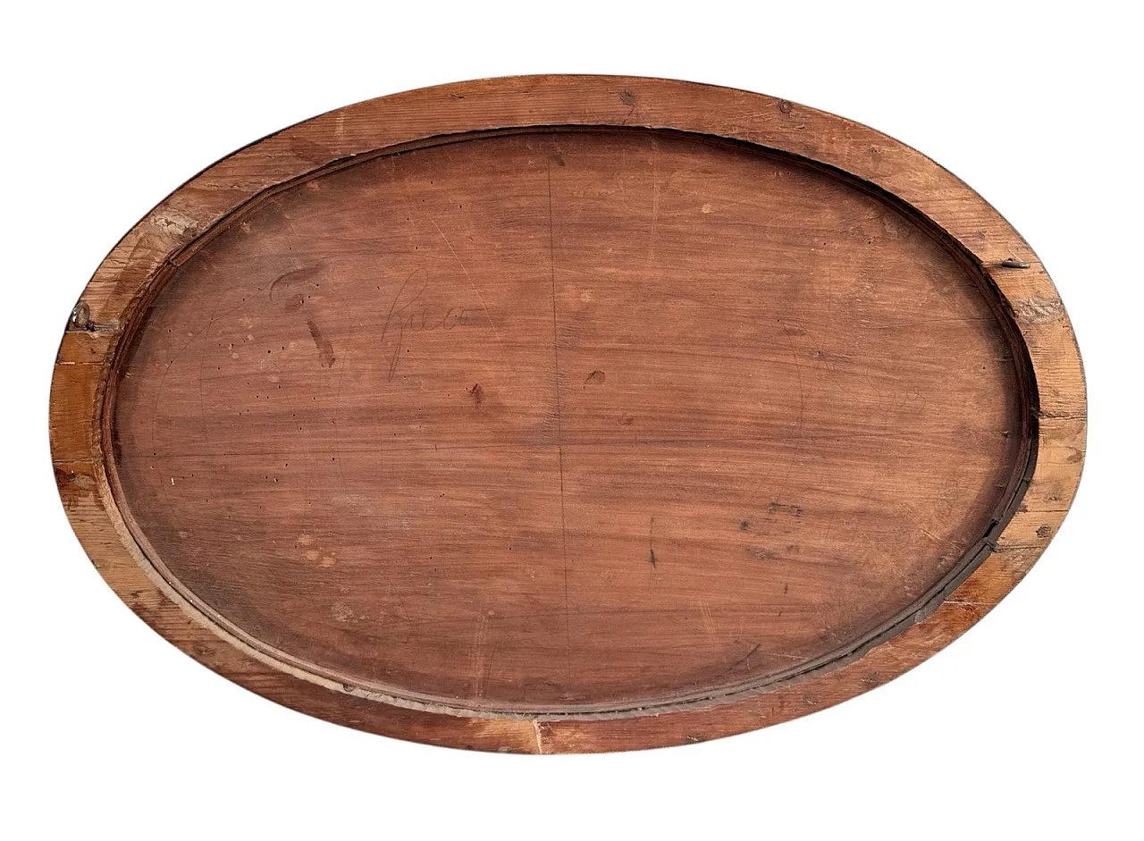 Wooden vanity table with marble top, late 18th century 11