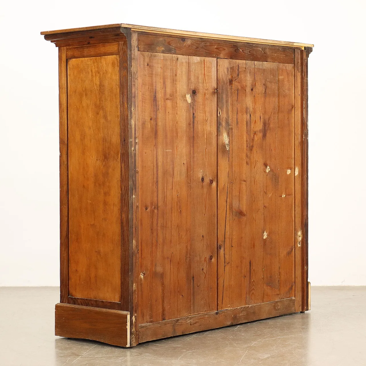 Flap File Cabinet Oak Fir 21 Drawers, early 20th century 10