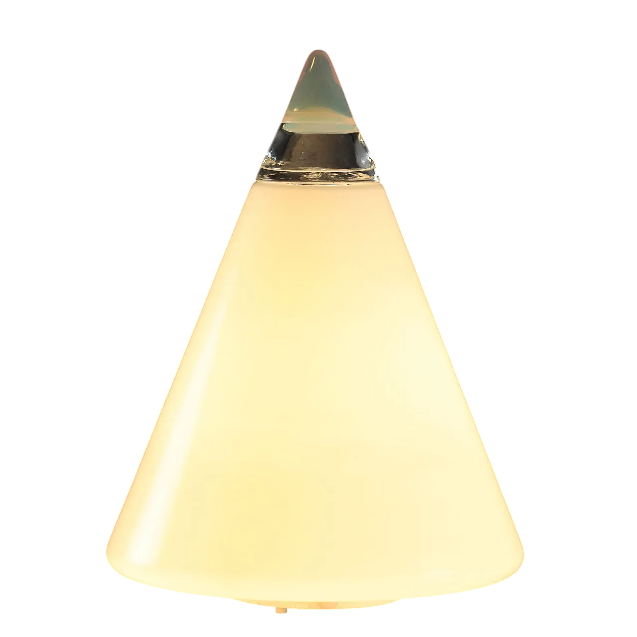 Lampada da tavolo in vetro, '900 8