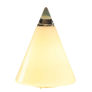 Lampada da tavolo in vetro, '900