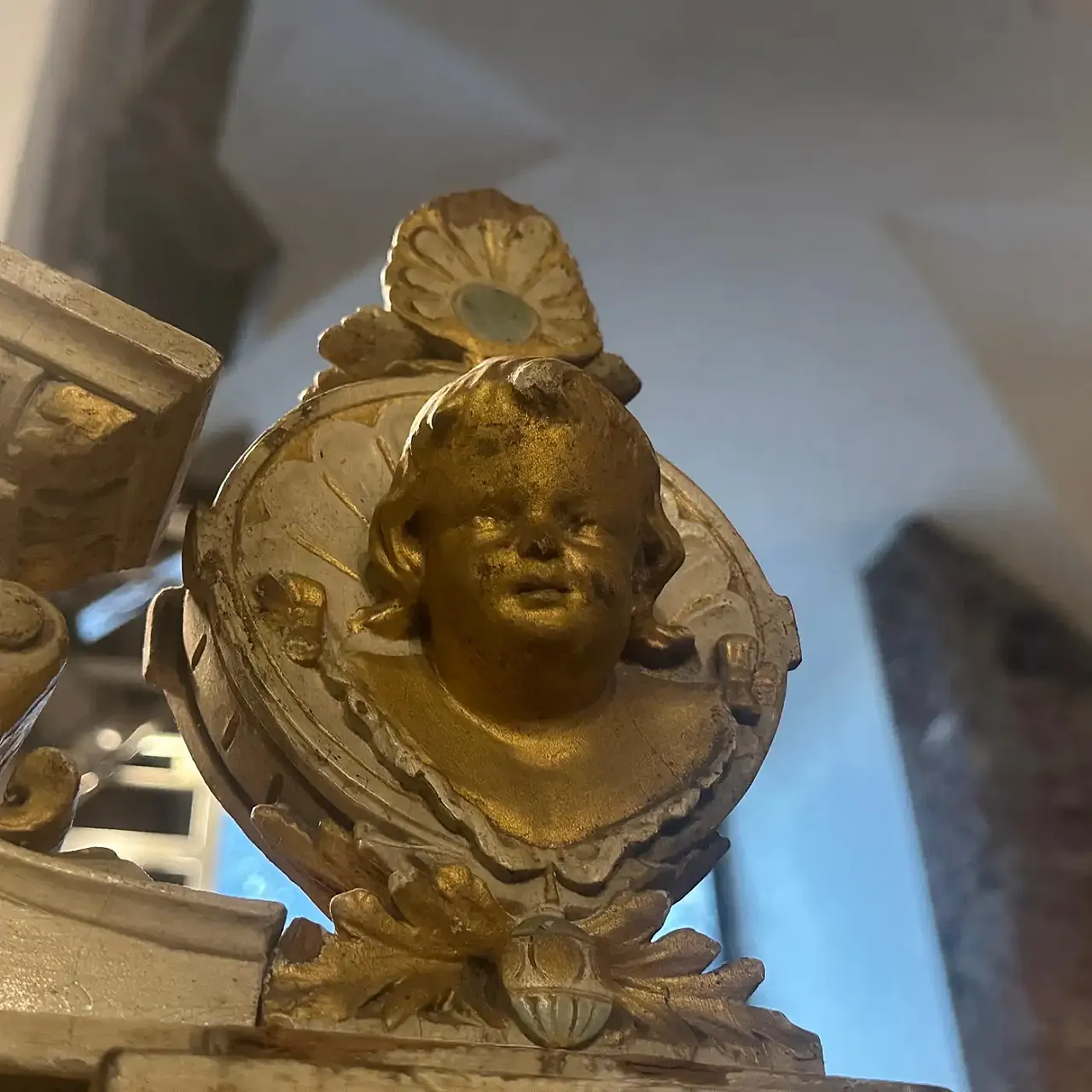 Armadio siciliano in legno laccato Luigi Filippo, primo '900 2