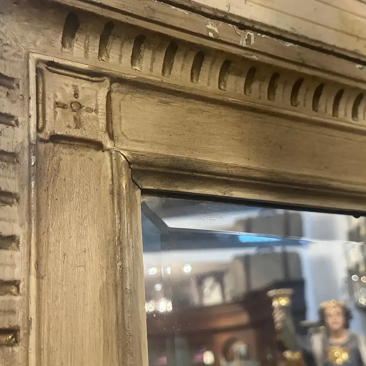 Armadio siciliano in legno laccato Luigi Filippo, primo '900 8