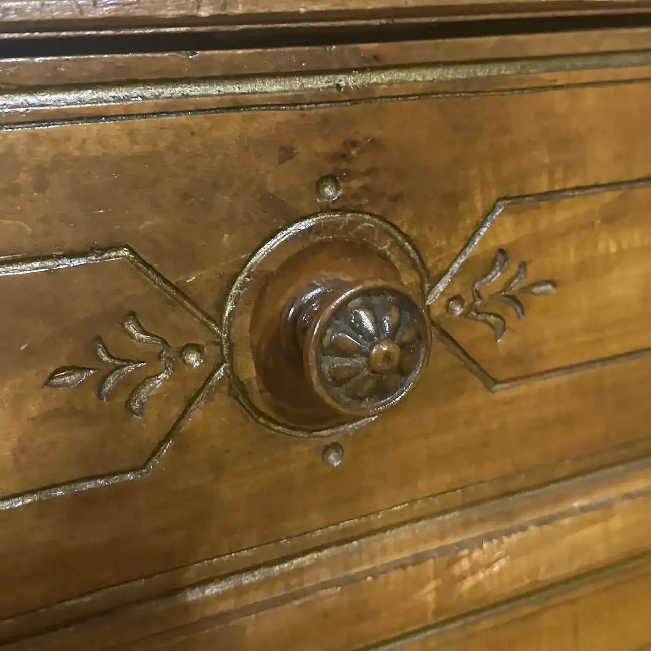 Armadio siciliano in legno laccato Luigi Filippo, primo '900 10