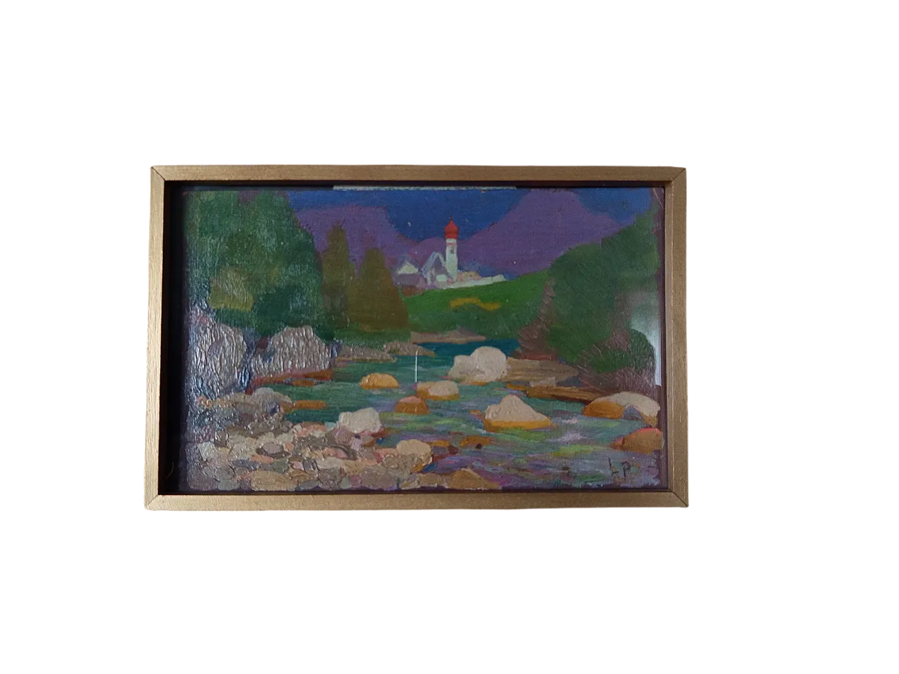 Painting by Luigi Pizzini, 1970s 10