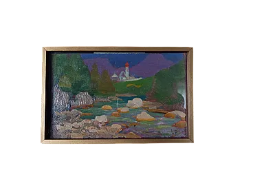 Dipinto di Luigi Pizzini, anni '70