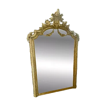 Gilded wooden mirror, 19th century