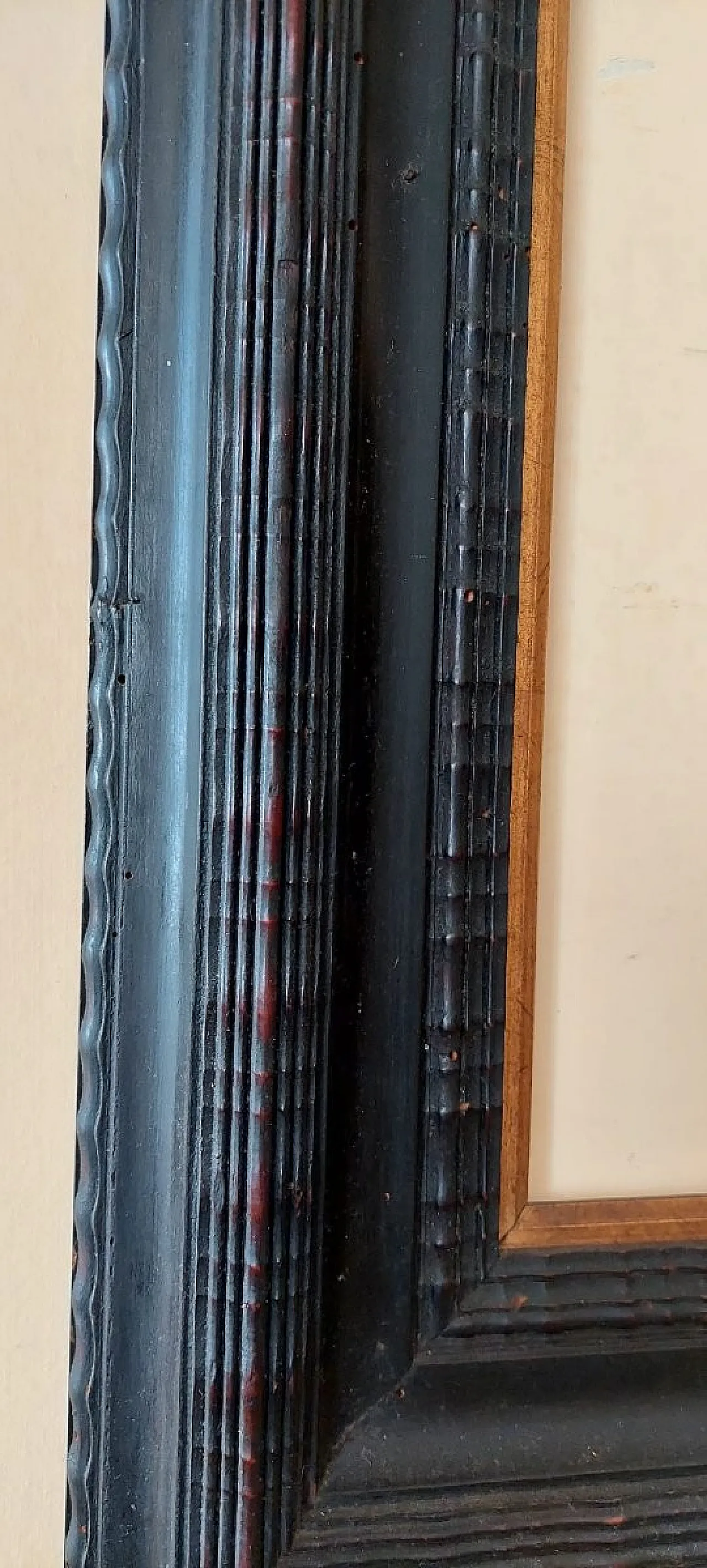 Blackened frame, guilloche, late 19th century 5