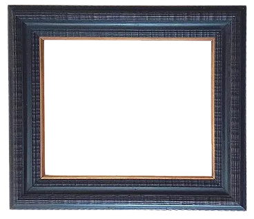 Blackened frame, guilloche, late 19th century