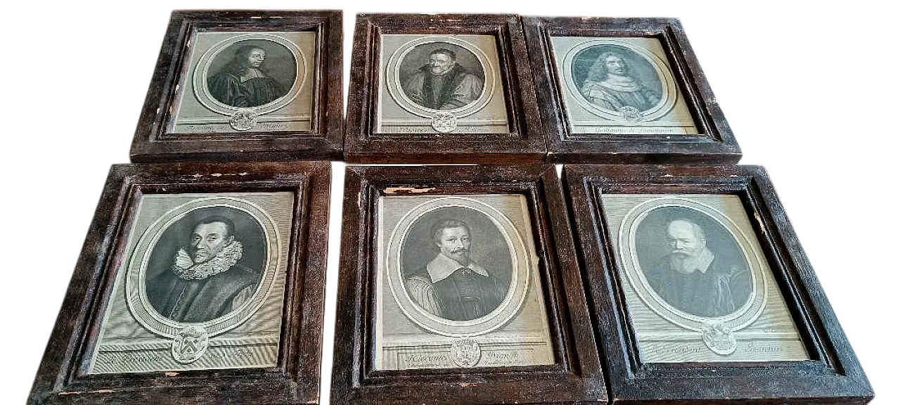 6 Incisioni con cornici, '700 10