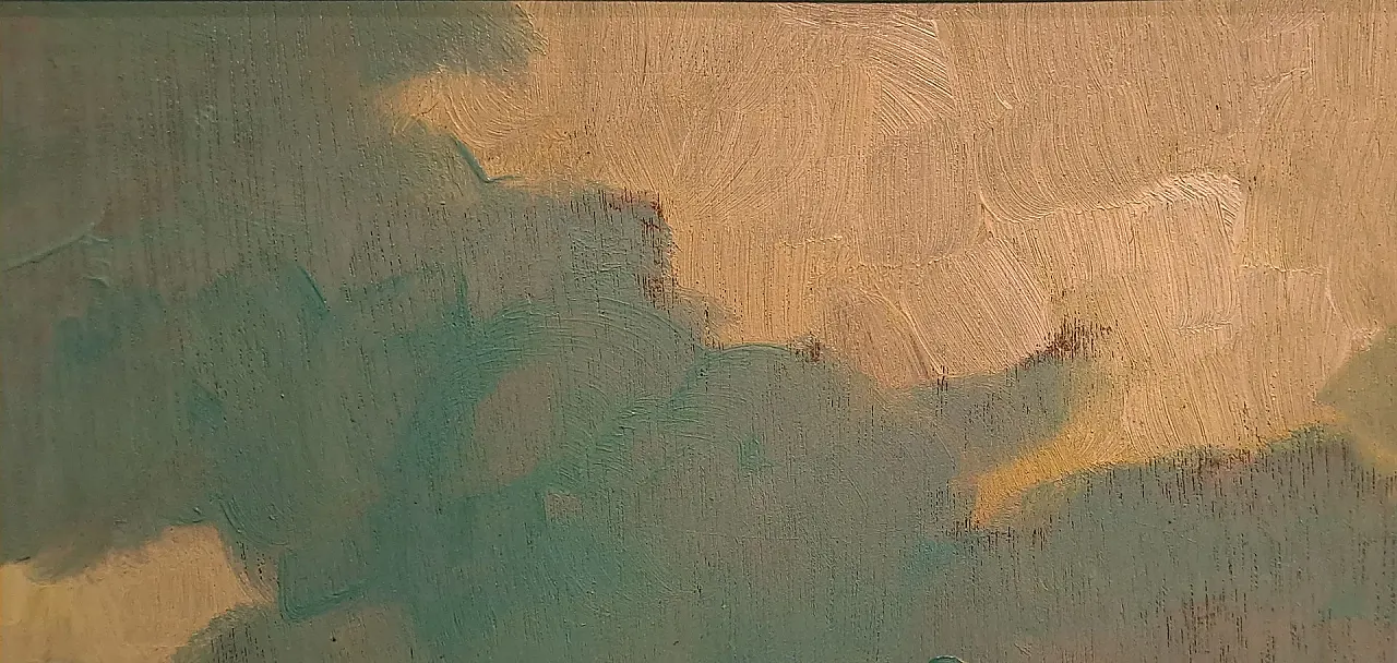 Figures at Sunset by Renato Natali, 20th Century 4