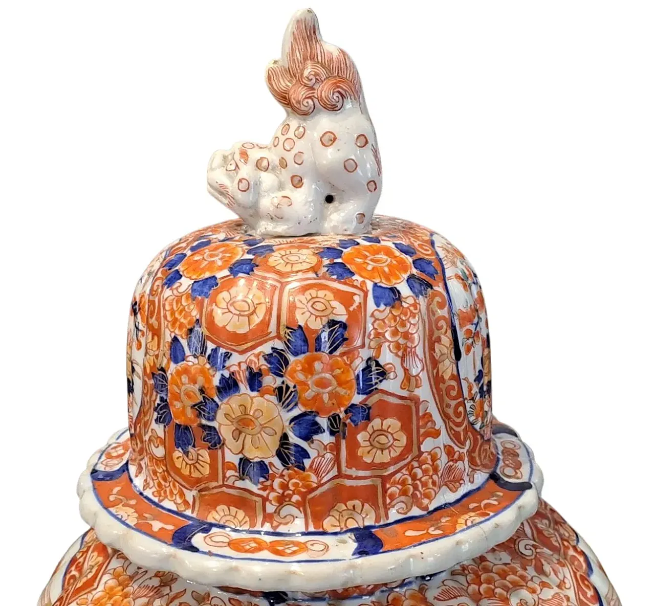 Pair of Imari potiches, late 19th century 7