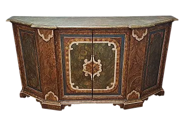 Lacquered wooden sideboard, 18th century