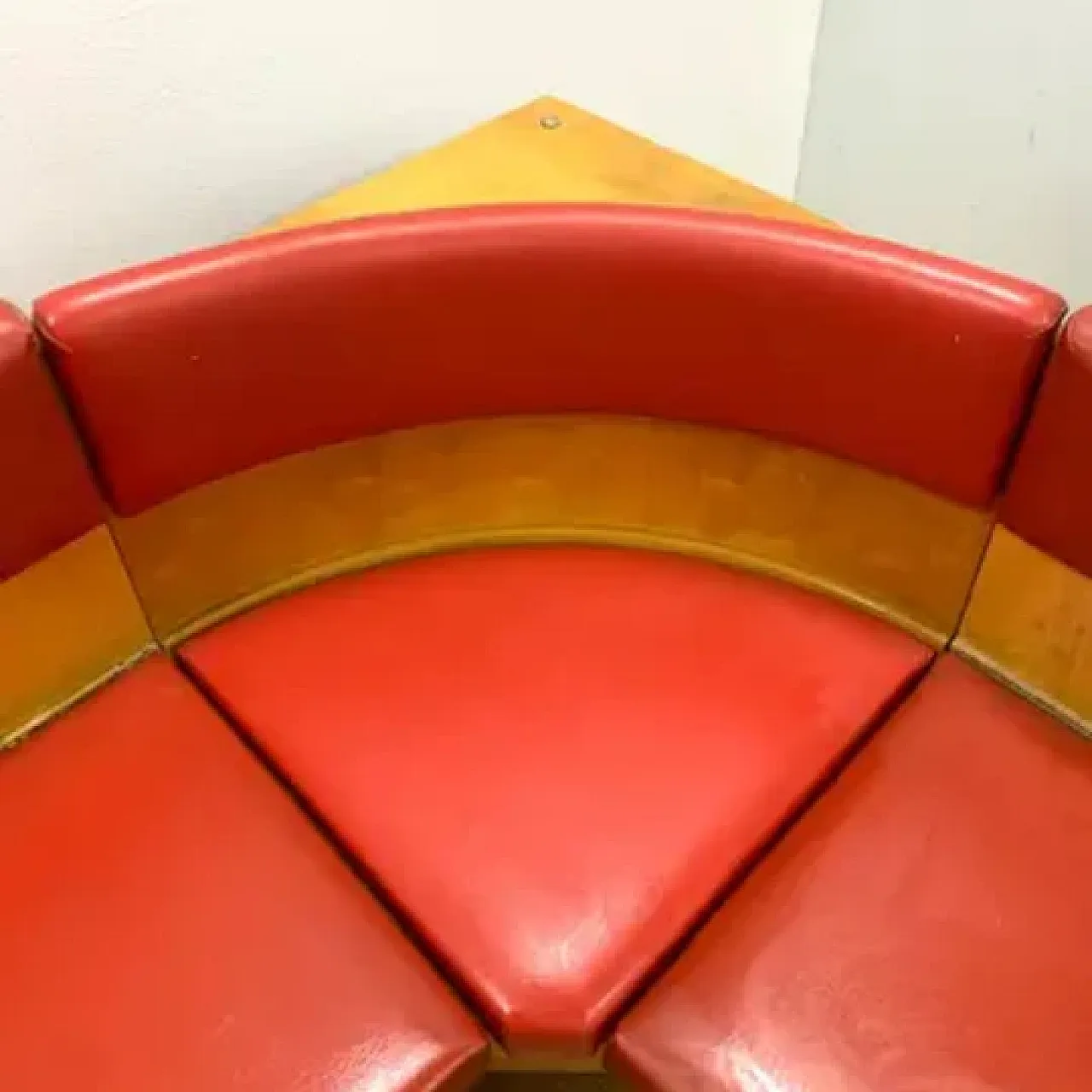 Panca Ludvík Volák di metà secolo con 2 sedie, anni '70 7