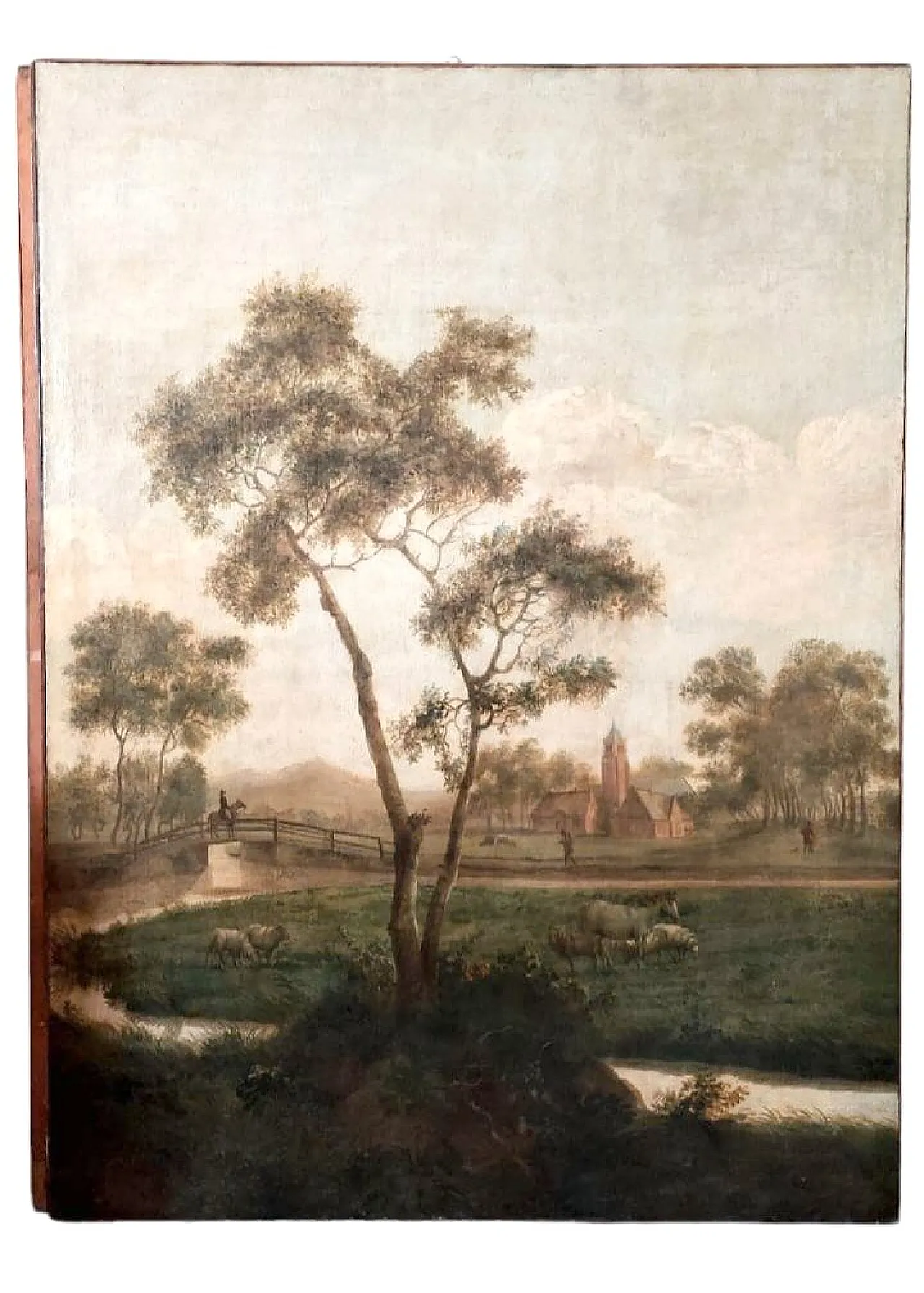 Animated landscape by Charles Louis Verboeckhoven, 19th century 1