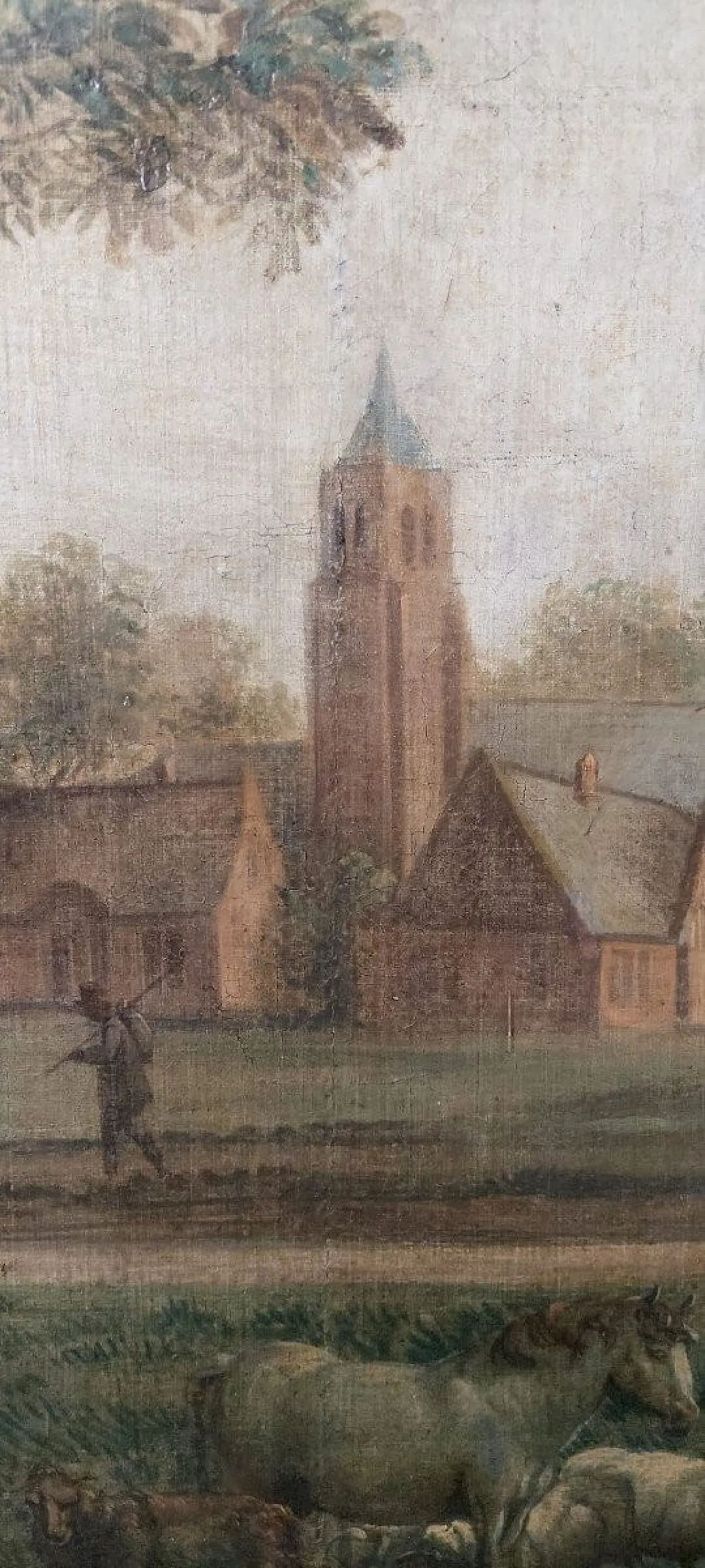 Animated landscape by Charles Louis Verboeckhoven, 19th century 2