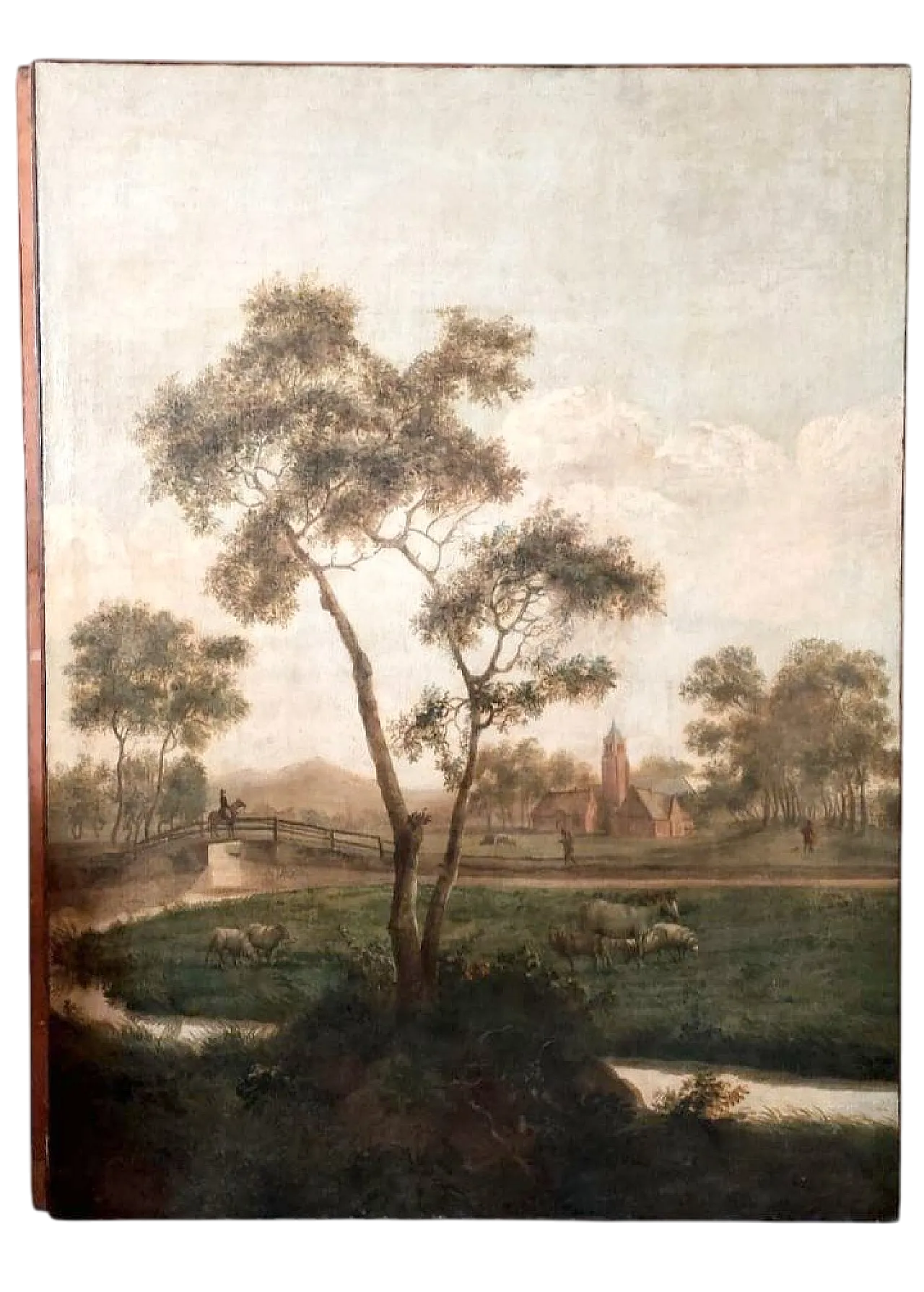 Animated landscape by Charles Louis Verboeckhoven, 19th century 9