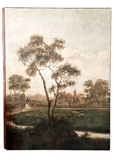 Animated landscape by Charles Louis Verboeckhoven, 19th century