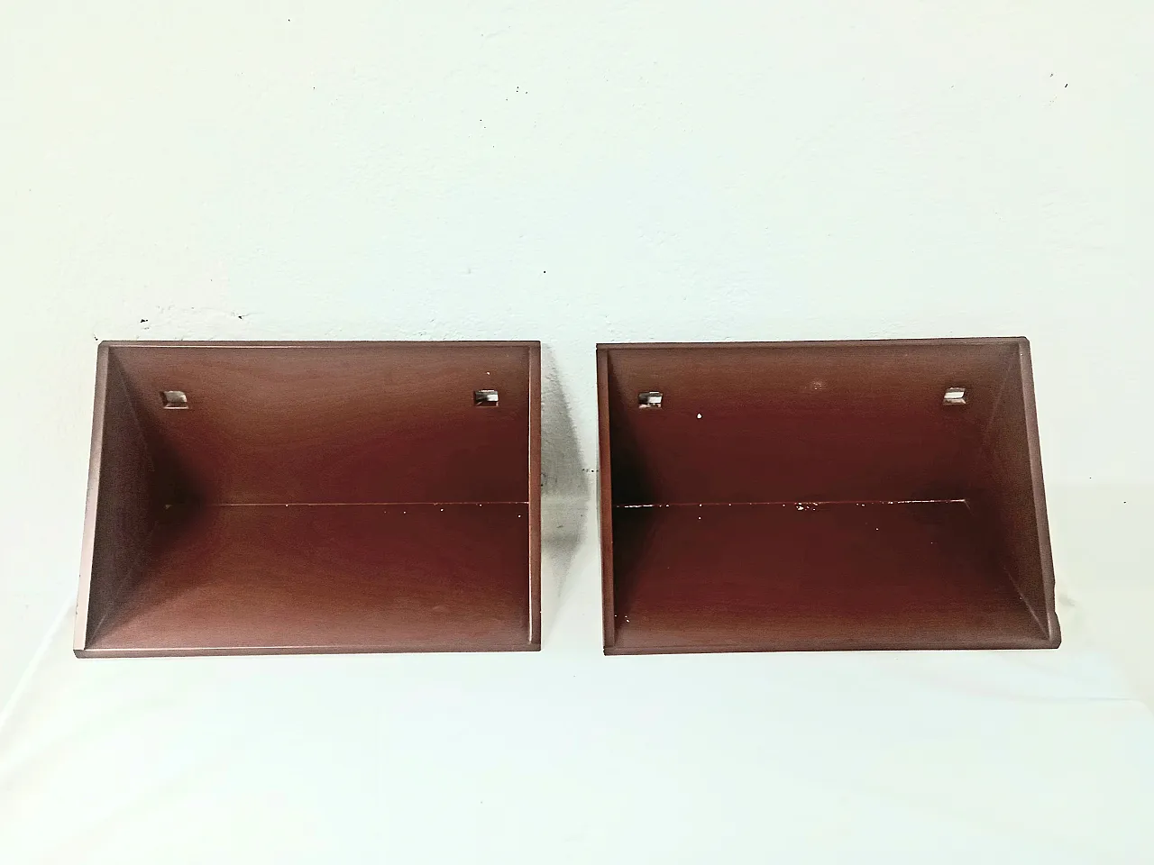 Pair of 7716 shelves by Kartell, 90s 3