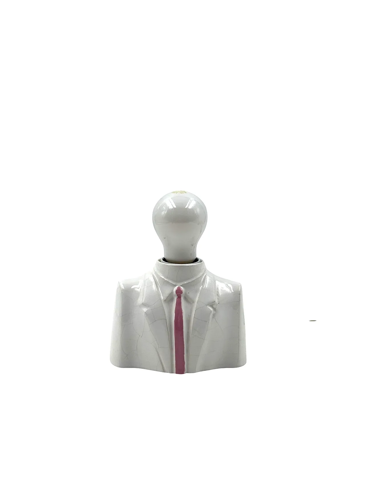 Postmodern ceramic table lamp, Italy 1980 9