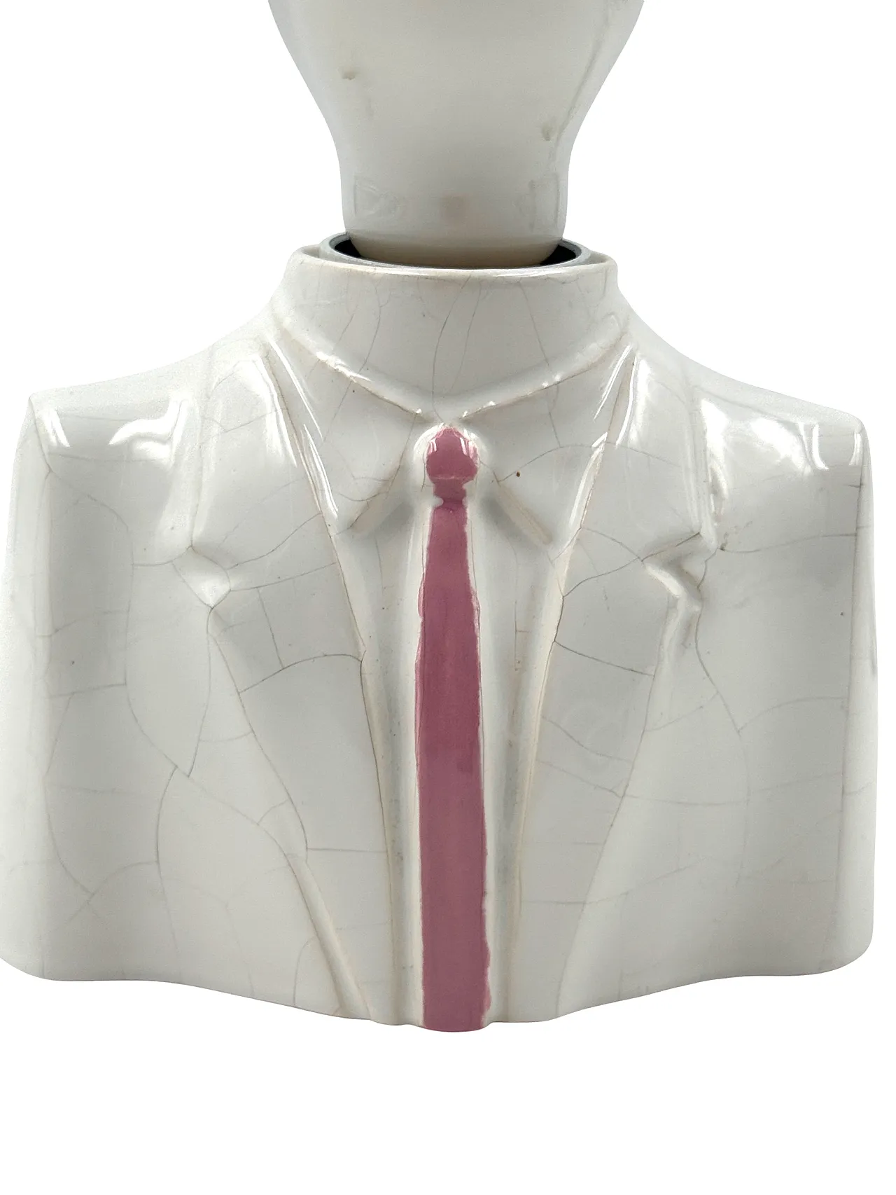 Postmodern ceramic table lamp, Italy 1980 10