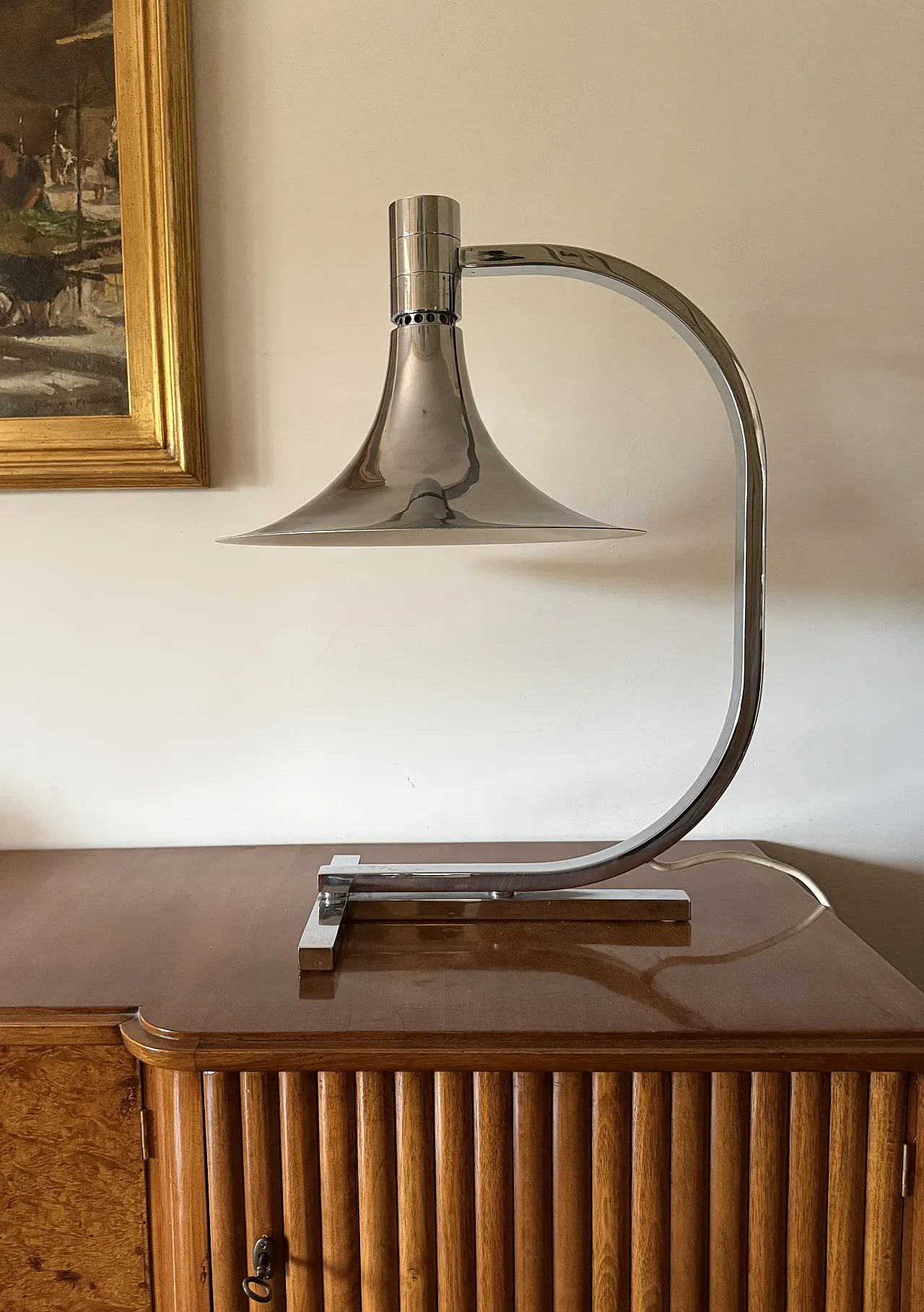 Table lamp Mod. AM/AS by Franco Albini Franca Helg for Sirrah, 70s 2