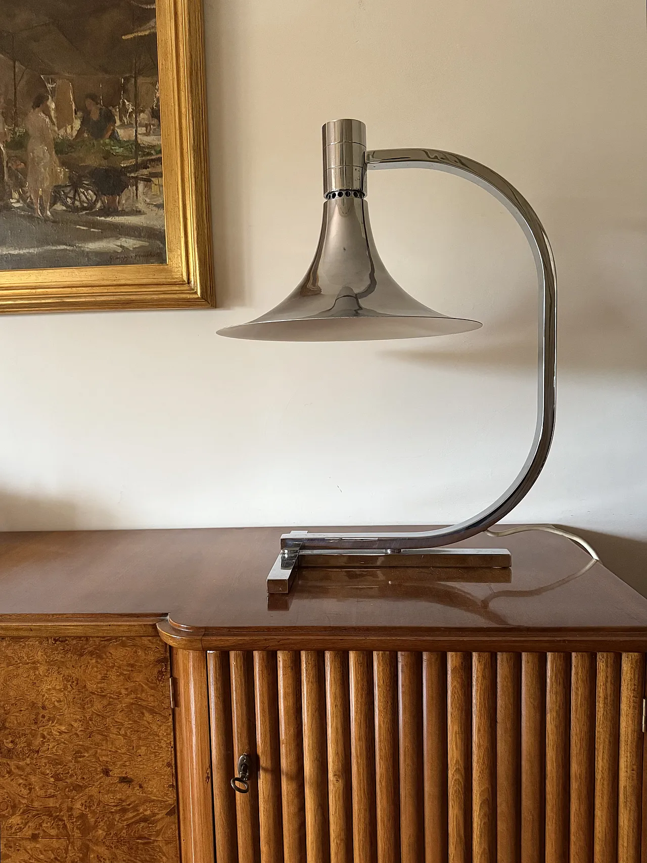 Table lamp Mod. AM/AS by Franco Albini Franca Helg for Sirrah, 70s 4