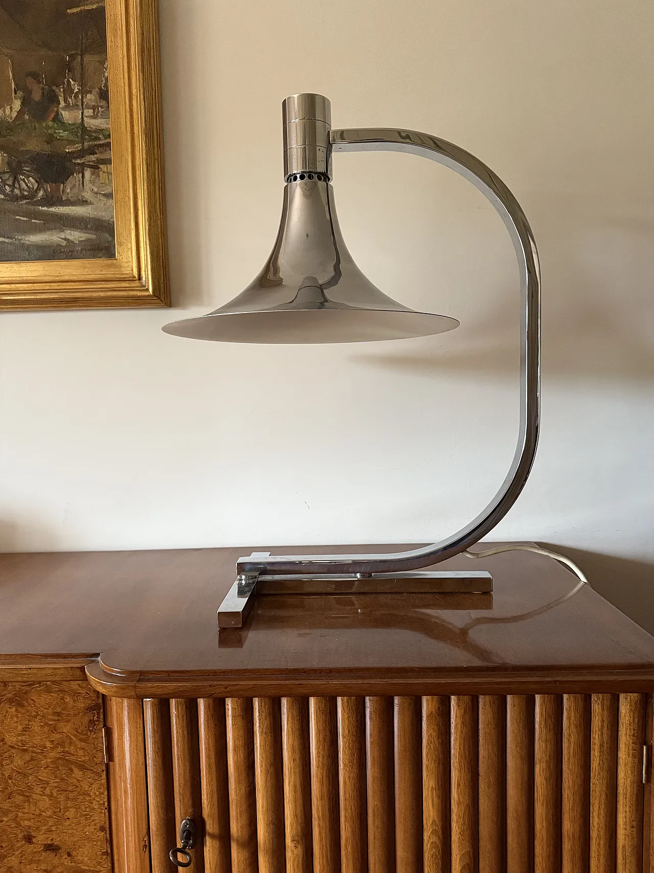 Table lamp Mod. AM/AS by Franco Albini Franca Helg for Sirrah, 70s 5