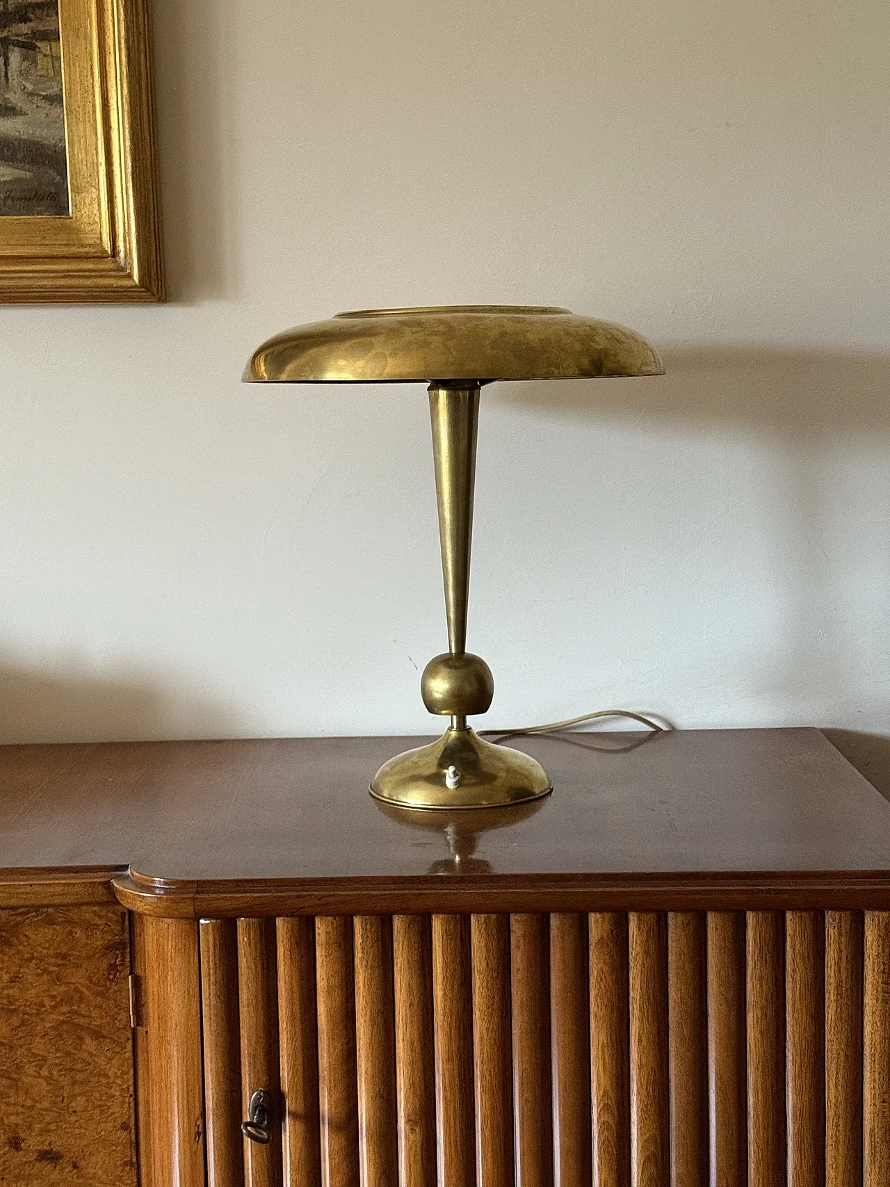 Table lamp mod. 143 by Oscar Torlasco for Lumi, 1950s 5