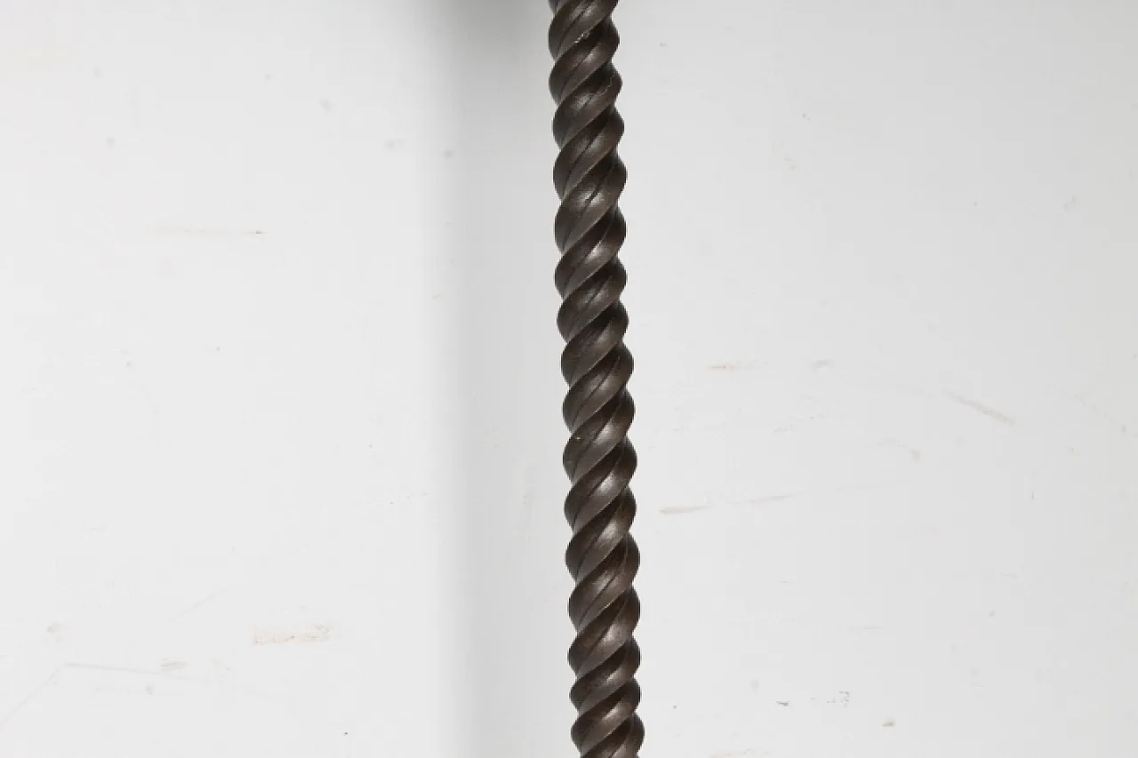 Wrought iron floor planter, late 19th century 5